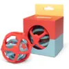 Image de Balles Sensorielles Little_l Orange Bleu Silicone