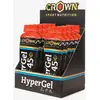 Image de Gel énergétique Crown Sport Nutrition HyperGel 45 saveur fraise avec caféine 75 g (10 unités)