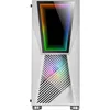 Image de Boîtier de Jeu - Mars Gaming - MC777 - Blanc - Verre Trempé - 2 Ventilateurs ARGB