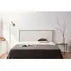 Image de Tête De Lit Tapisée Modena Aqualine 90x55x8 Cm - Beige - Moonia