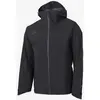 Image de Veste à capuche Ternua Hardshell Rain Valdur noir - S