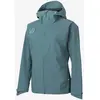 Image de Veste avec capuche Ternua Hardshell Rain Valdur bleu turquoise femme - XL