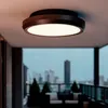 Image de Plafonnier Extérieur Rond Curio IP65 Noir Noir