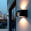 Image de Applique Murale Extérieure Aluminium Riva Noir