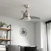 Image de Ventilateur de Plafond Silencieux Industriel Gris 91cm Moteur DC 3000K - 4000K - 5500K