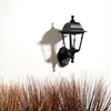 Image de Lampe Murale Extérieure avec Détecteur de Présence PIR Mini Villa Noir