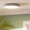 Image de Plafonnier LED Rond Métal 24W CCT Sélectionnable Iris Ø400 mm Vert Céladon