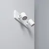 Image de Spot à Douille Double en Saillie Orientable Aluminium Gylu à Ampoule GU10 Blanc