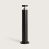 Image de Balise LED Extérieur 5W en Saillie sur Pied 50cm Acier Inoxydable Inti Inox Noire 3000K Blanc chaud