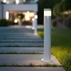 Image de Balise LED Extérieure 5W en Saillie sur Pied 50cm Inti Inox Blanche 4000K Blanc neutre