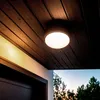 Image de Plafonnier LED Extérieur Rond 25W Black IP65 Ø175 mm 3000K Blanc chaud