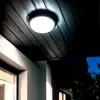 Image de Plafonnier LED Extérieur Rond 25W Black IP65 Ø175 mm 6500K Blanc froid