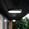 Image de Plafonnier LED Extérieur Ovale 15W Black IP65 85x173 mm 6500K Blanc froid