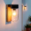 Image de Applique Murale Extérieure Solaire LED 15W Aluminium Enzo Naturel