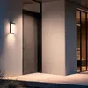 Image de Applique Murale LED Extérieure Aluminium Tyron 22W 4000K Noir Blanc neutre