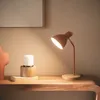 Image de Lampe de Bureau Flex Aluminium et Bois Luxo Terre cuite