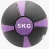 Image de Médecine ball Softee 5 kg noir lilas