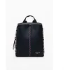 Image de Sac à dos femme - DESIGUAL - Manhattan Pespuntes Sumy - Noir - 100% Polyuréthane - Tendance urbain