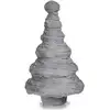 Image de Sapin De Noël Polaire Gris 22 X 37,5 X 22 Cm