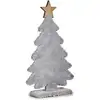 Image de Sapin De Noël Étoile Polaire 21 X 36 X 7 Cm Gris