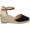 Image de Sandales XTI 140746 pour femme - Noir - Boucle de serrage - Talon compensé