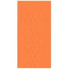Image de Tapis Vinyle Panorama Mosaïque Hexagones Orange 60x250 cm - Tapis pour Cuisine Bureau et Salon en PVC