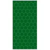 Image de Tapis Vinyle Panorama Mosaïque Hexagones Verte 160x230 cm - Tapis pour Cuisine Bureau et Salon en PVC