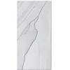 Image de Tapis Vinyle Panorama Marbre Gris 60x110 cm - Tapis pour Cuisine Bureau et Salon en PVC