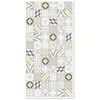 Image de Tapis Vinyle - Panorama - Love Jaune - 60x110 cm - Carreaux - Résistant aux intempéries