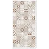 Image de Tapis Vinyle - Panorama - Carreaux Ciments Love - Brun - 60x110 cm - Résistant aux intempéries