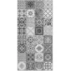 Image de Tapis Vinyle Panorama Carreaux Ciments Nijar Gris 60x110 cm - Tapis pour Cuisine Bureau et Salon en PVC