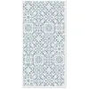 Image de Tapis en Vinyle - Panorama - Triana - Bleu - 40x80 cm - Résistant et Économique