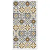 Image de Tapis Vinyle - Panorama - Triana - Orange - 60x110 cm - Résistant aux intempéries