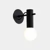 Image de Leds c4 nude applique murale noire e27 15w