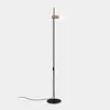 Image de Leds c4 nude lampadaire simple, or mat, culot e27, 15 w