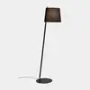 Image de Leds c4 clip lampadaire avec abat-jour conique noir e27 15w