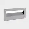 Image de Leds c4 micenas applique murale encastrée extérieure à led grise 6,2 w, température de couleur 2700-3200-4000 k, ip66, interrupteur marchearrêt
