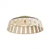 Image de Forlight mim ventilateur de plafond avec lampe led sans lames. Ventilateur avec écran de corde tressé