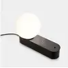 Image de Leds c4 perlina lampe de table globe led noire 8,8 w cct 2700-3000-4000 k à intensité variable tactile
