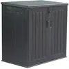Image de Coffre De Rangement Jardin En Résine Gardiun Soften 775l Amortisseur À Gaz 116x71x109/112,5cm