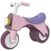 Image de Vélo dÉquilibre Sans Pédales pour Enfants Robincool Balance Bike 55x28x41 cm Rose avec Lumière et Son Dès 1 An