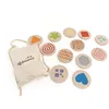 Image de Jeu Montessori De Stimulation Circuit De Psychomotricité Robincool Playful Little Steps En Bois Écologique