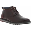Image de Pikolinos - Bottines Pikolinos En Cuir Moka Et à Lacets Ronds - Moka 41