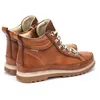 Image de Bottines pour femme - Pikolinos Vigo - Cuir - Marron - Hauteur de la tige moyenne - Lacets