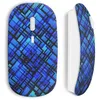 Image de Souris Sans Fil - MANIACASE - Blue dark style - Couleur Bleu - Clé USB Wi-Fi incluse - Compatible Mac et PC