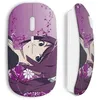 Image de Souris Sans Fil - MANIACASE - Bakemonogatari - Couleur Violet - Compatible Mac et PC - Clé USB incluse