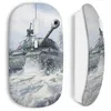 Image de Souris sans Fil - MANIACASE - World of tanks 6 - Couleur Blanc - Clé USB wifi incluse - Compatible Mac et PC