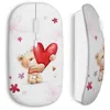 Image de Souris sans fil - Minion - Ourson Coeur - USB wifi - Compatible Mac et PC - Blanc
