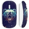 Image de Souris sans fil - Ours Style - Bleu - Compatible Mac et PC - Clé USB incluse - Technologie sans fil