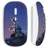 Image de Souris sans fil - MANIACASE - Wall E - Couleur bleue - Clé USB incluse - Compatible Mac et PC